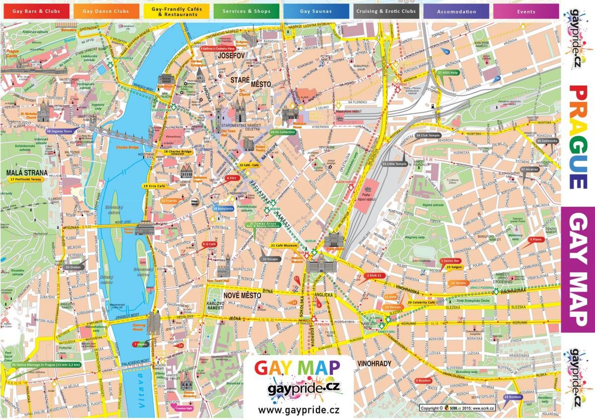 Karte von gay anzeigen Prag