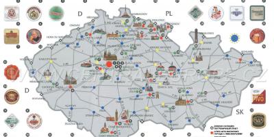 Bier-Landkarte Prag